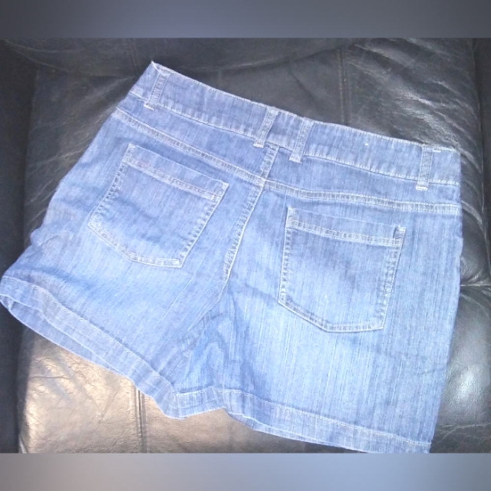 "Merona" Women's Stretchy Denim Blue Jean Shorts